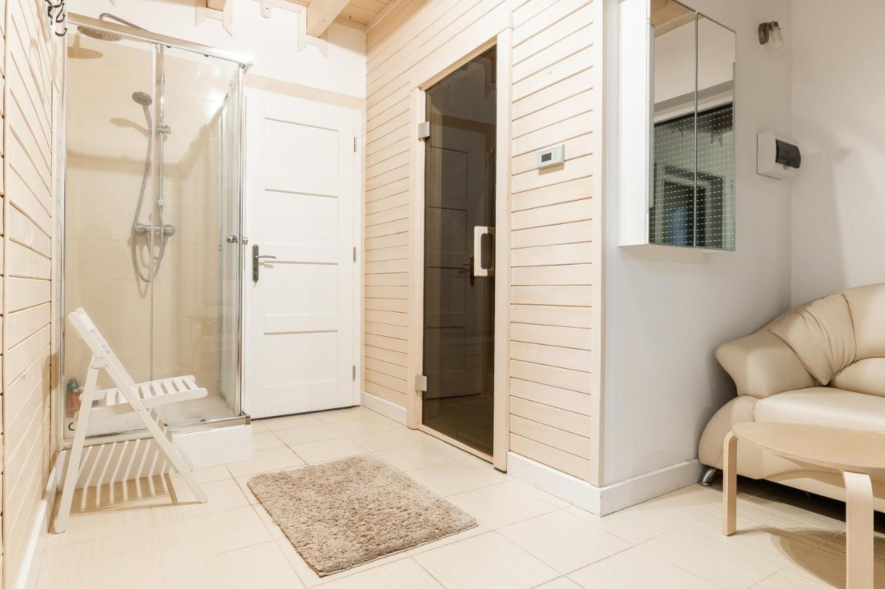 Babiogorska Perelka W Skandynawskim Stylu Z Sauna I Kominkiem Jordanow Exterior foto