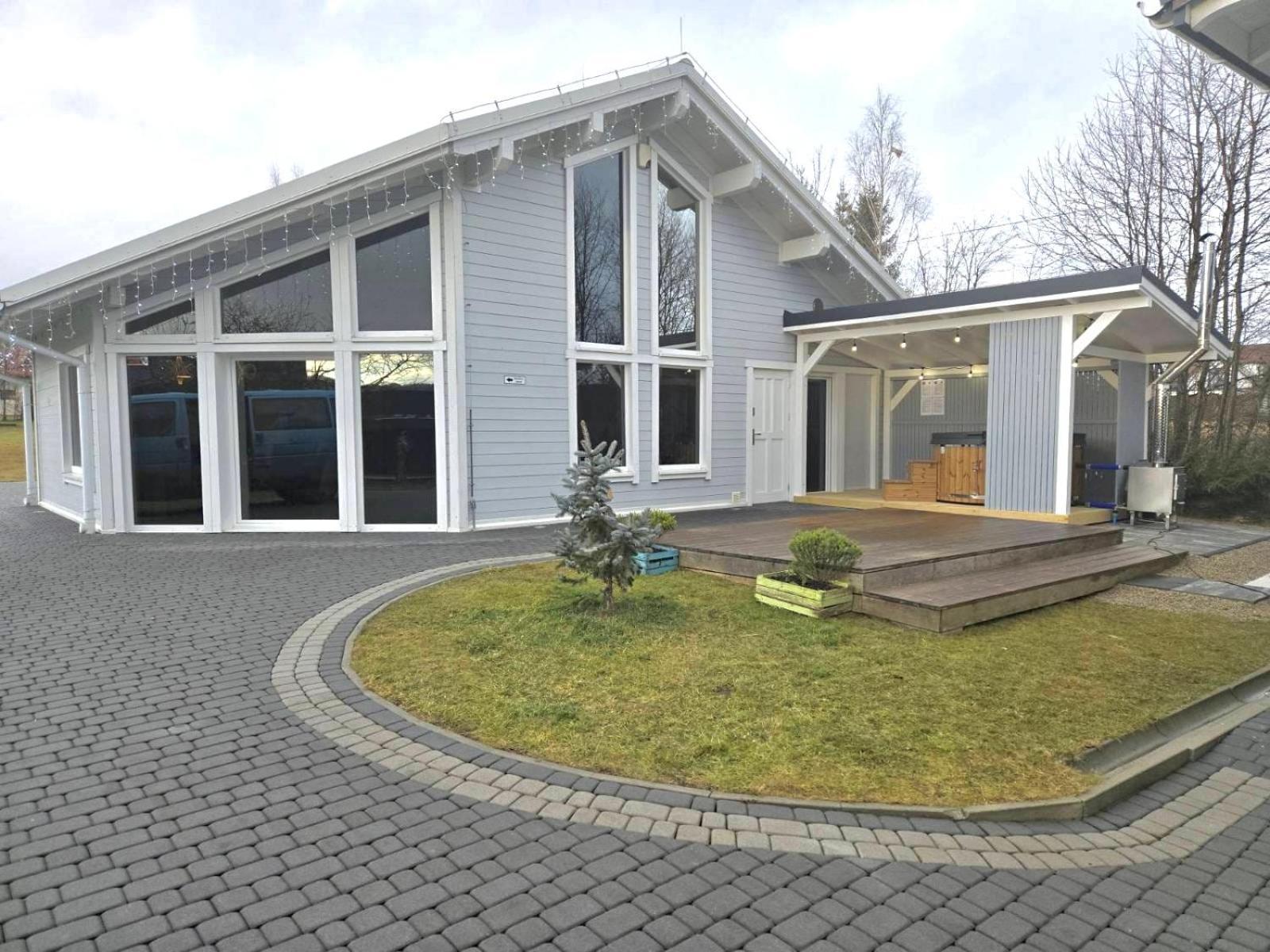 Babiogorska Perelka W Skandynawskim Stylu Z Sauna I Kominkiem Jordanow Exterior foto
